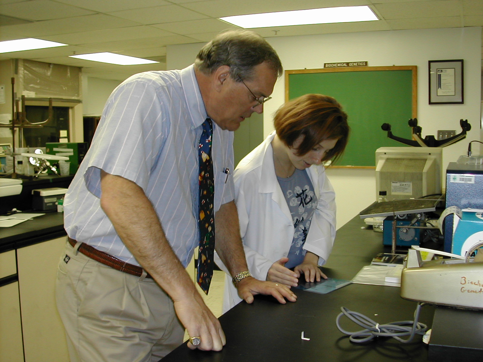 Dr. Thoene's lab at Tulane Health Sciences Center